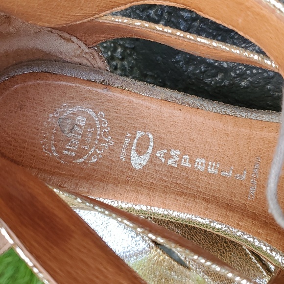 Jeffery Campbell silver sandles - Picture 3 of 5